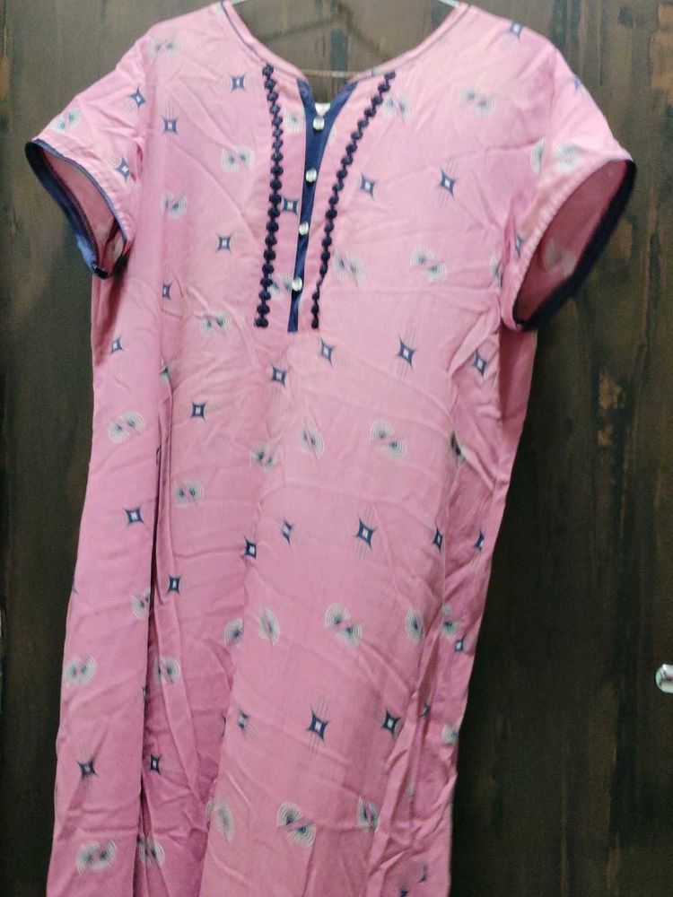 Comfortable Pink Nightgown