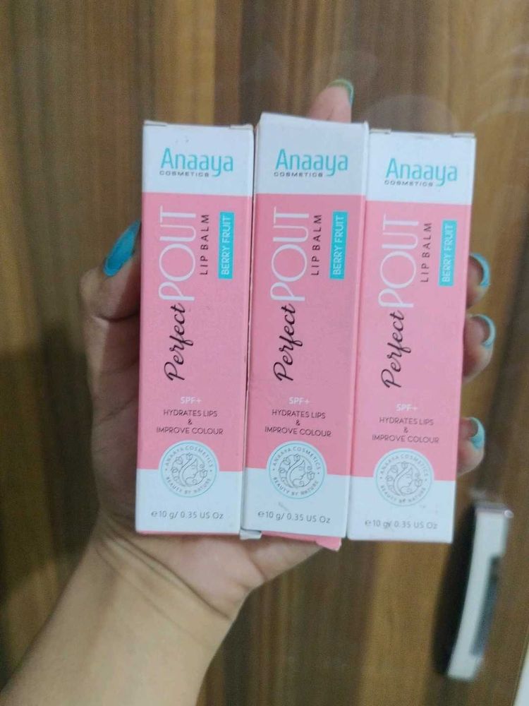 Anaaya Cosmetics Perfect Pout Lip Balm - Berry Fru
