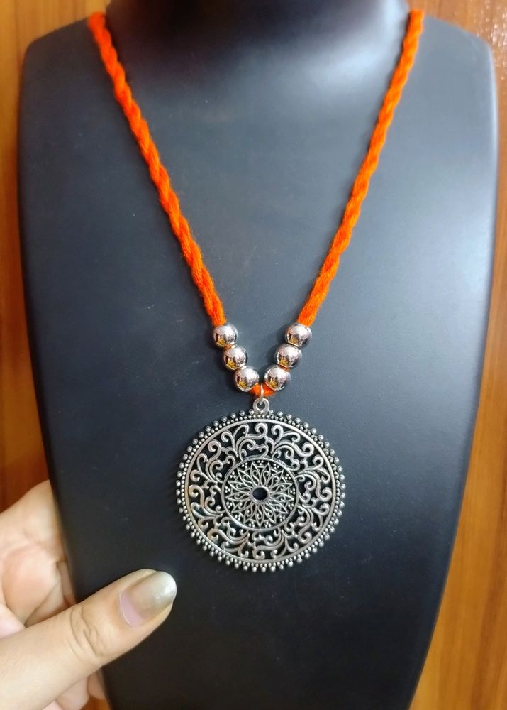 New Oxidised Necklace