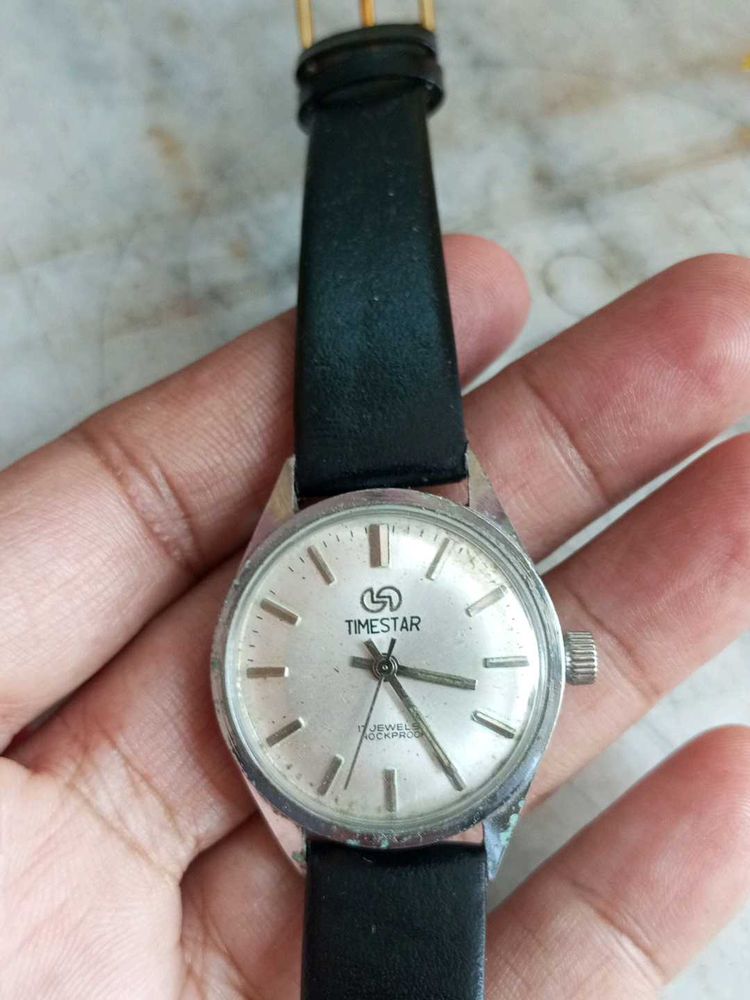 Timestar Vintage Mechanical Winding Watch