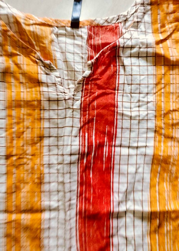 Vibrant Striped Kurta