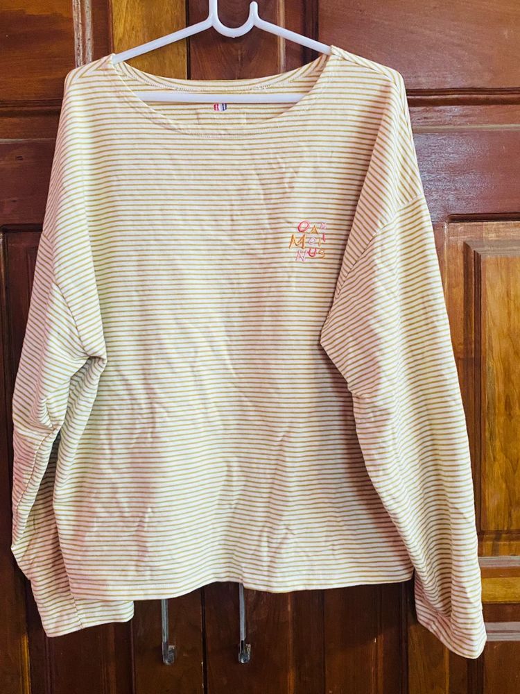 Striped Long Sleeve Top