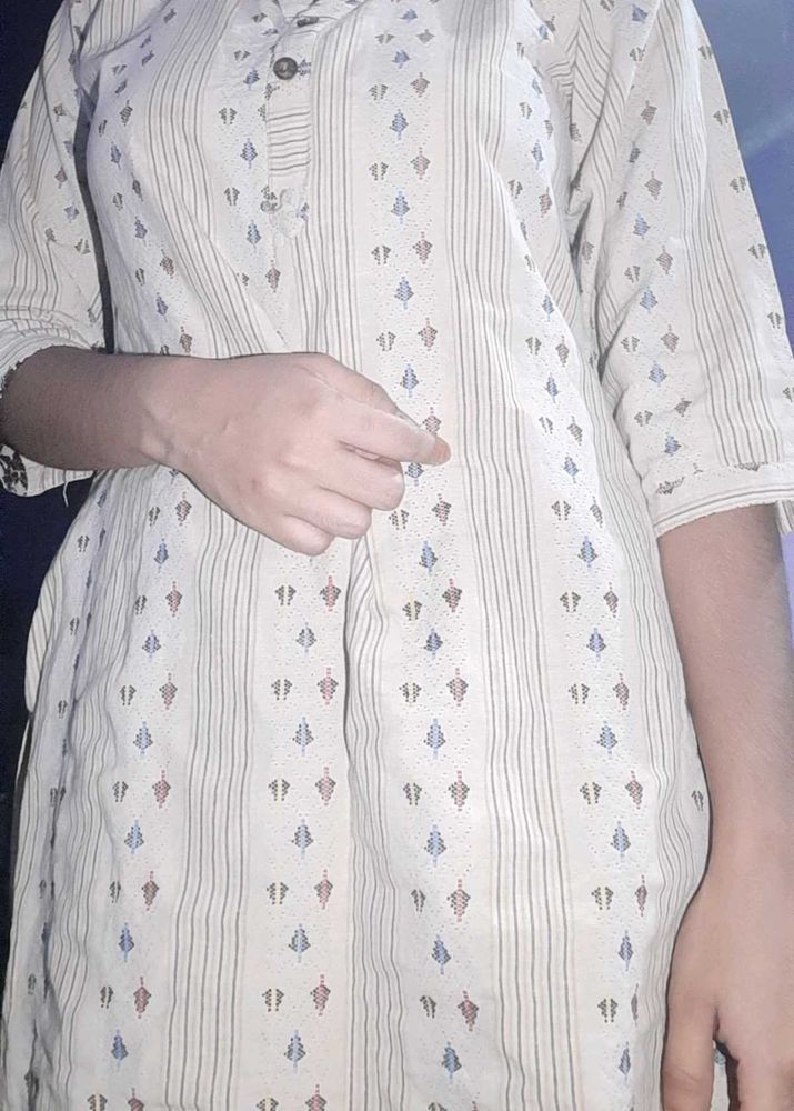 Elegant Striped Kurta