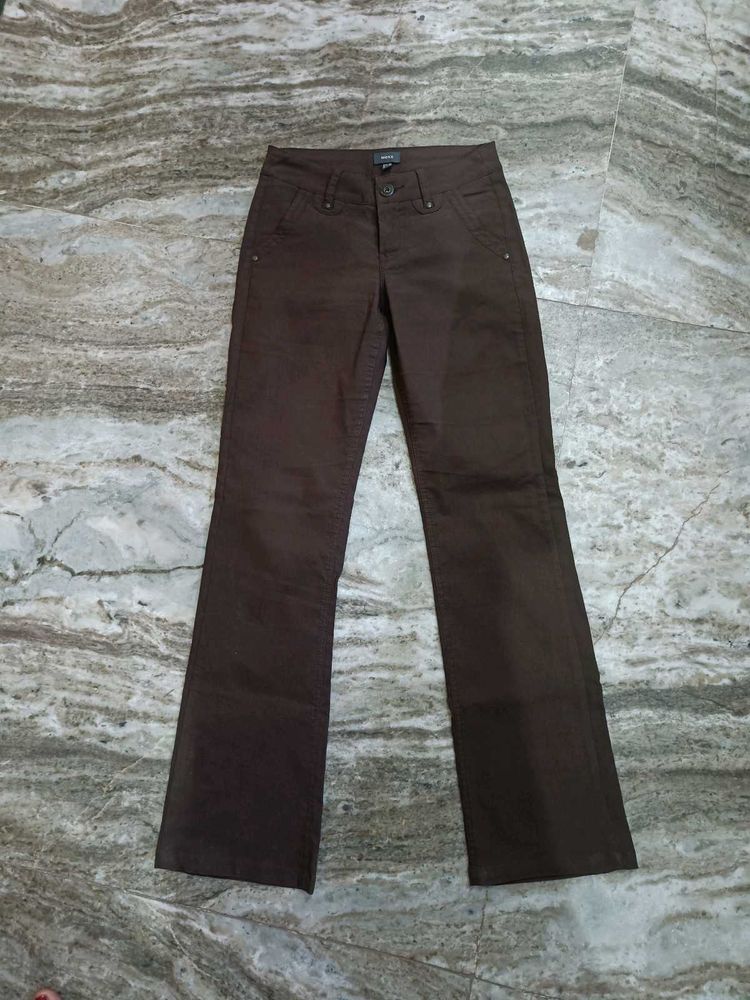 Stylish Women's Brown Bootcut Pants
