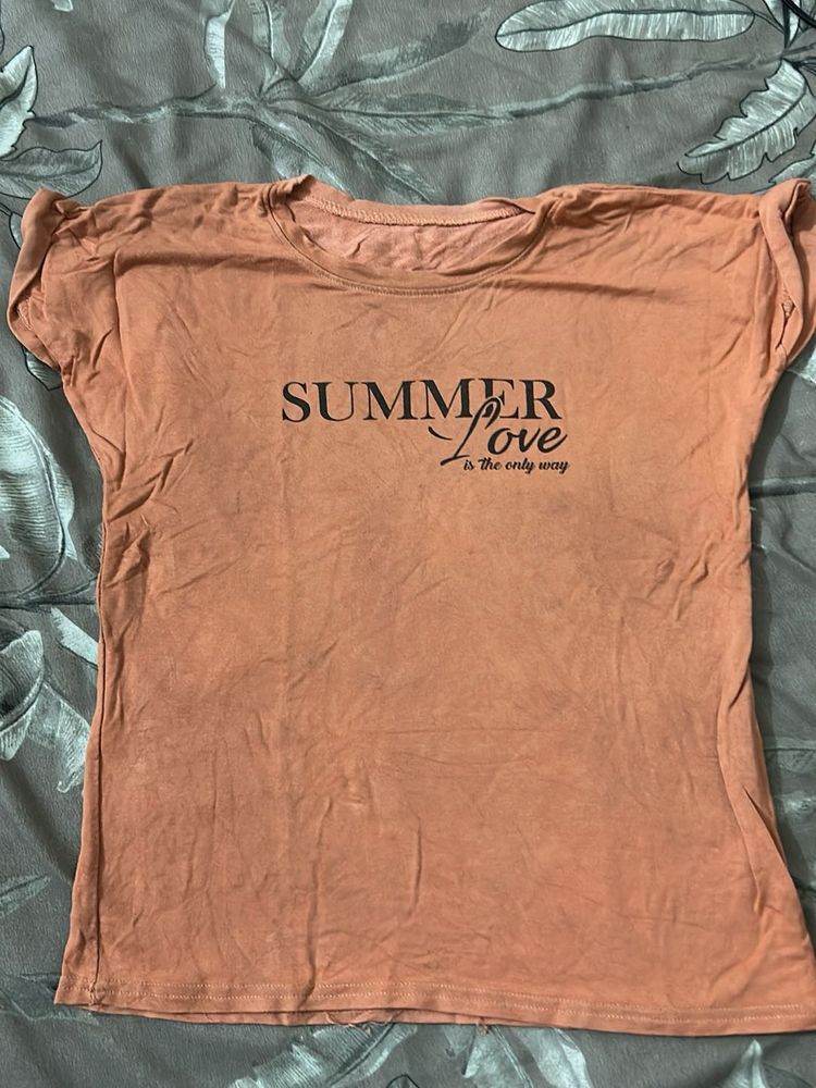 Cute "Summer Love" Graphic Tee