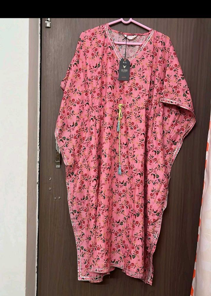 Floral Kaftan Kurta
