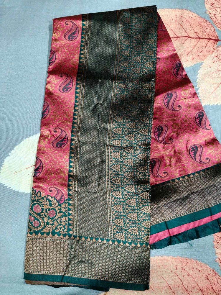 Beautiful Paisley Silk Saree