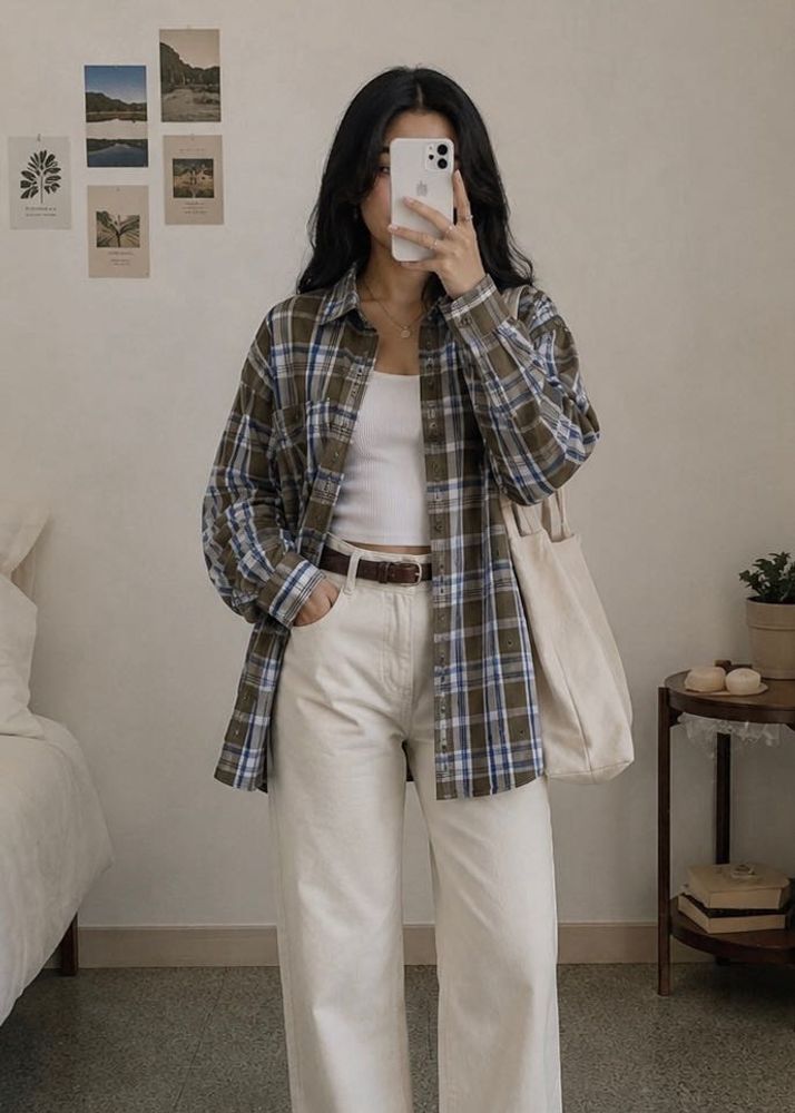 Cozy Plaid Flannel Shirt