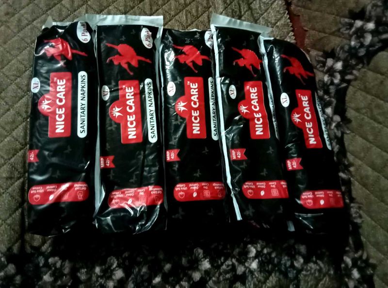 NICE CARE Sanitary Napkins XL (6 Packs)