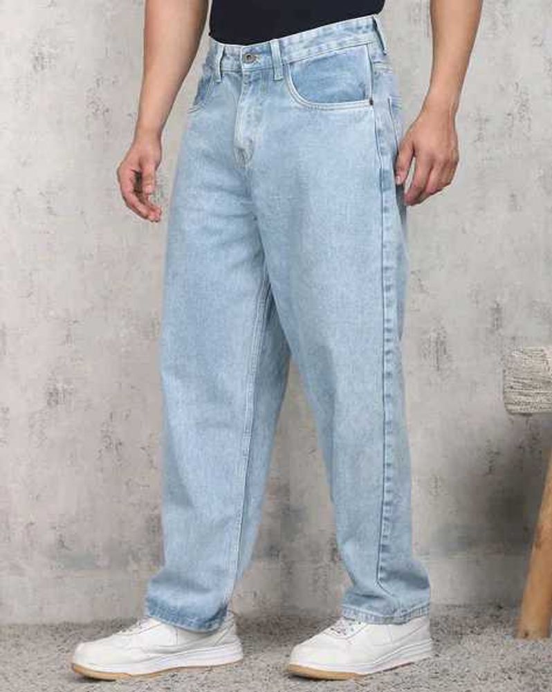 Men blue jeans