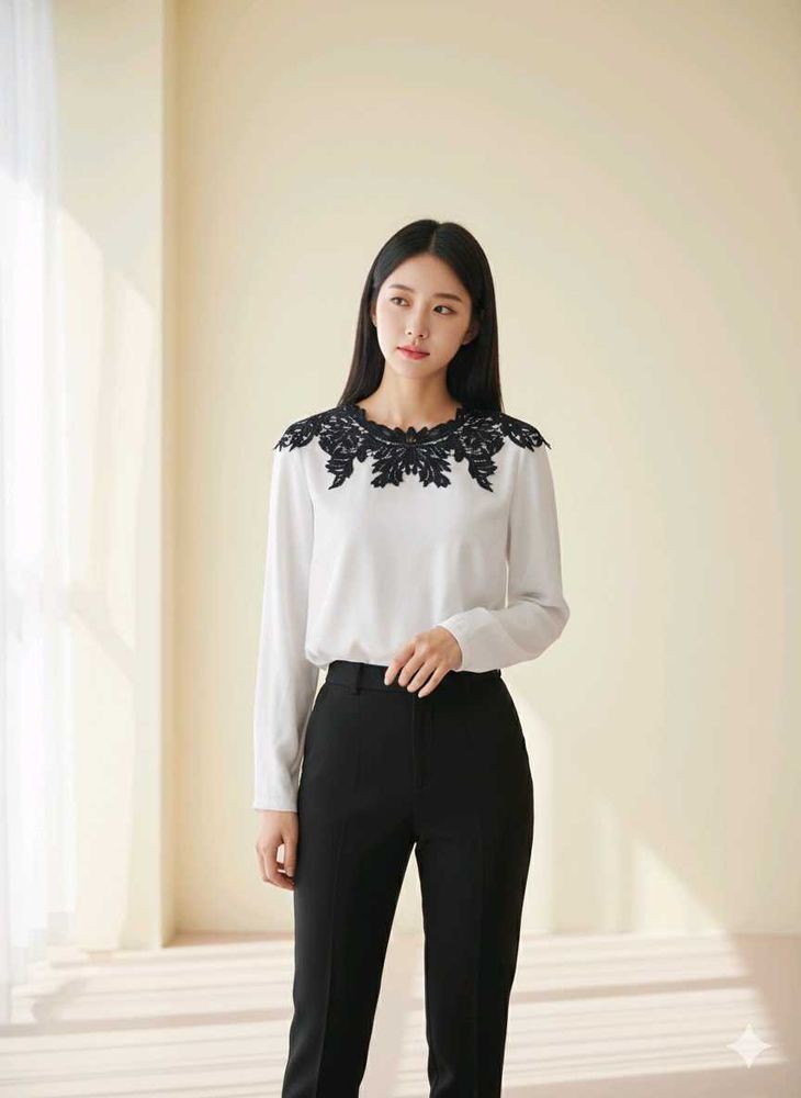 🎀White Korean Top
