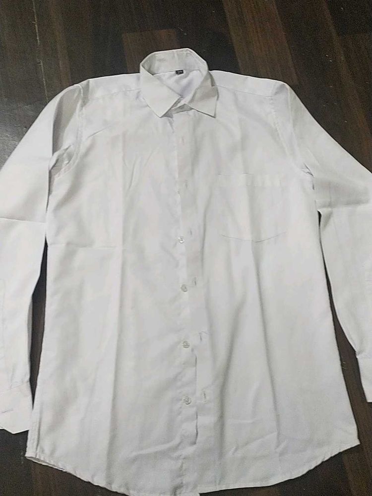 Classic White Long Sleeve Shirt