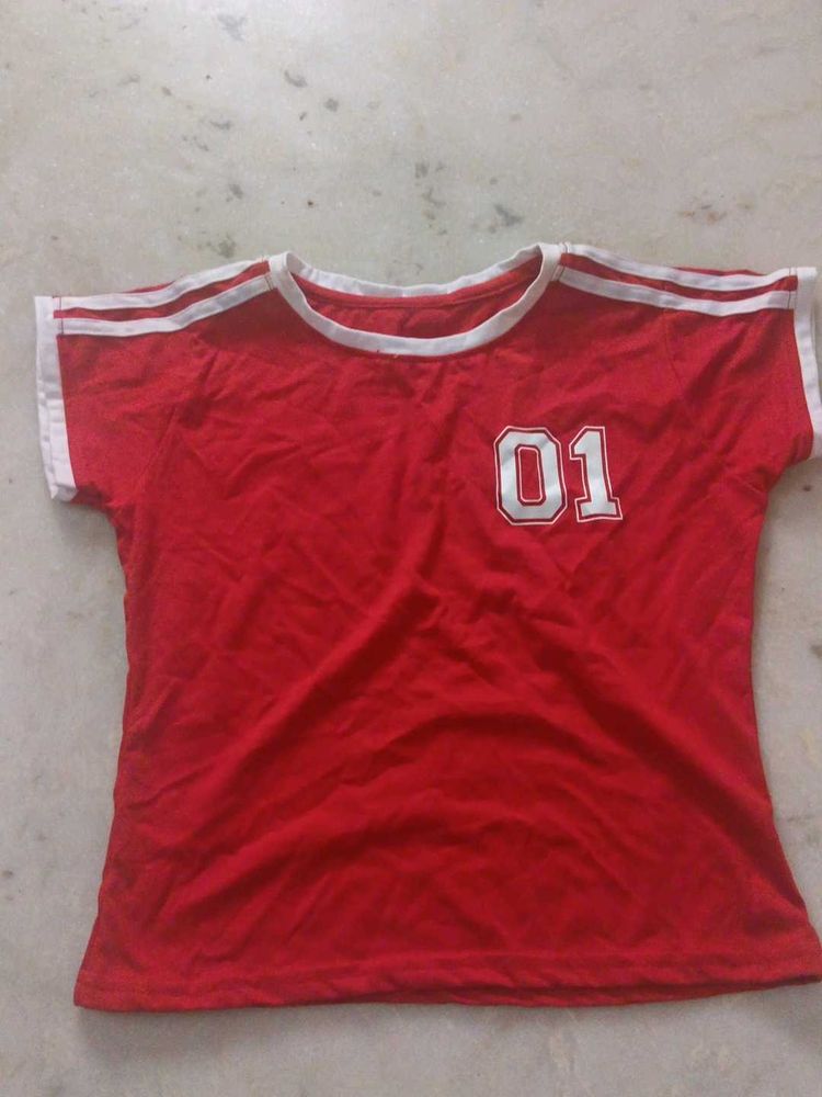 Red Graphic T-Shirt