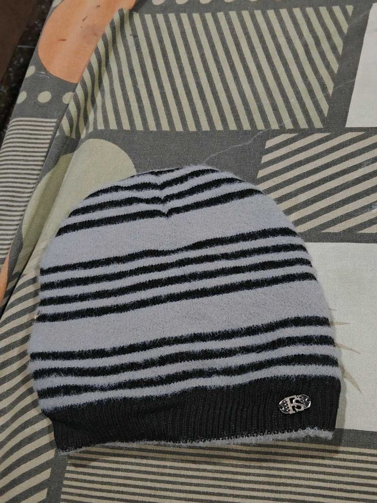 Striped Beanie cap winters new