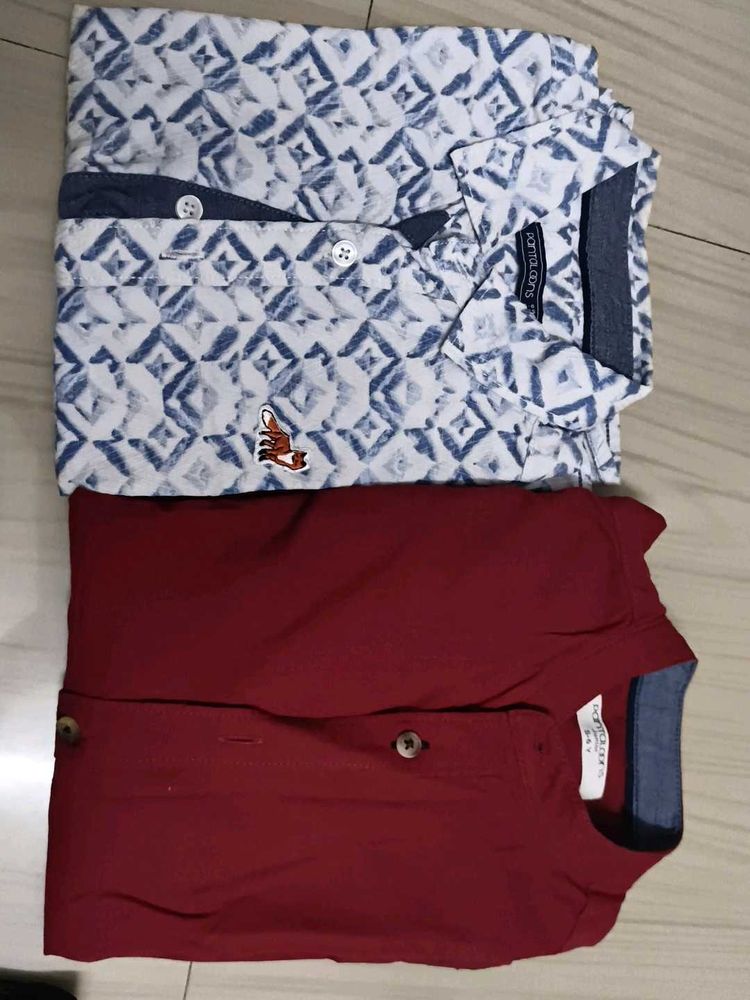 kids shirt &amp; Solid Shirts Combo