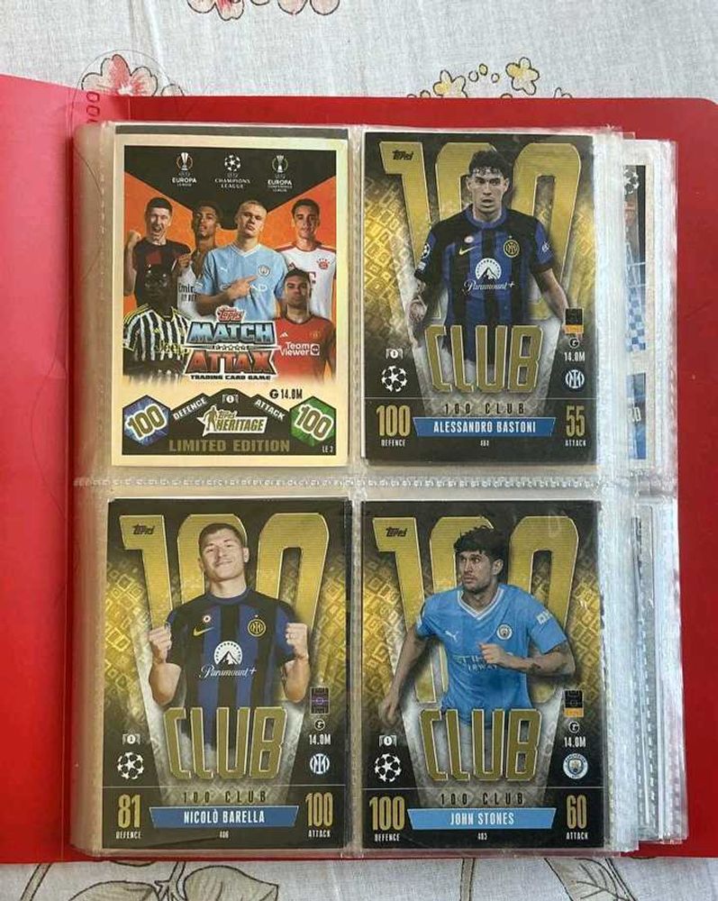 Match attax UEFA Champions League Trading Cards