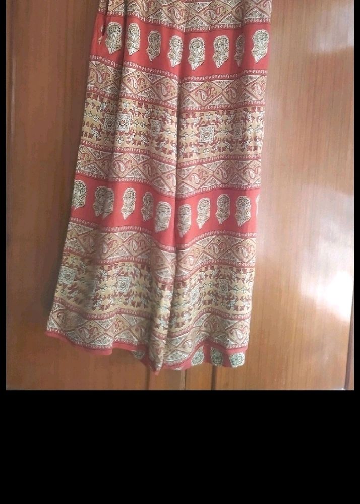 "Shree"Kalamkari Plazzo