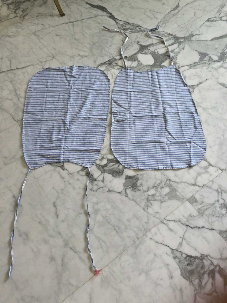 Stripe Pattern Bibs For adults