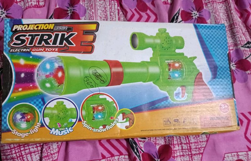 Baby Musical Gun With Light