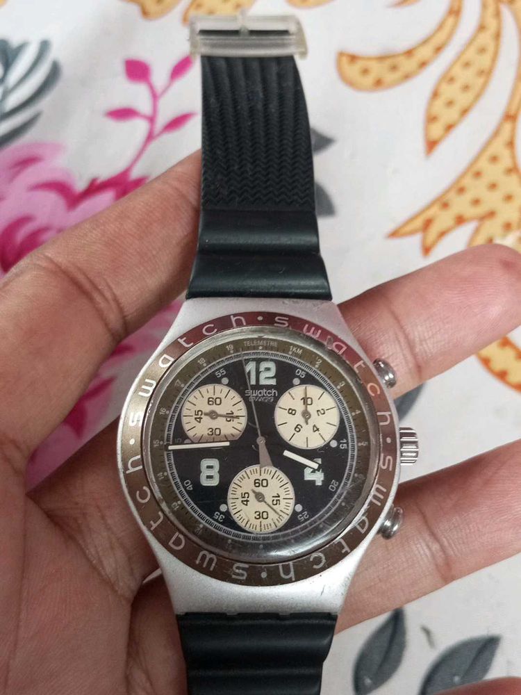 Swatch Vintage Orignal Chronograph Watch