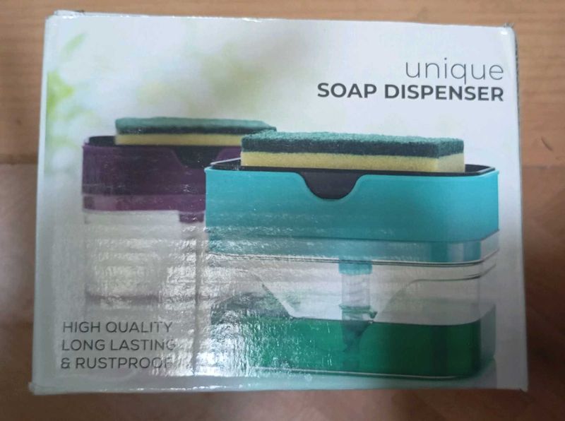 dishwasher dispenser with sponge holder