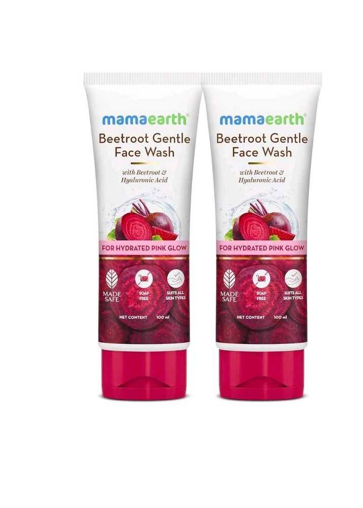 Mamaearth Beetroot Gentle Face Wash Pack Of 2