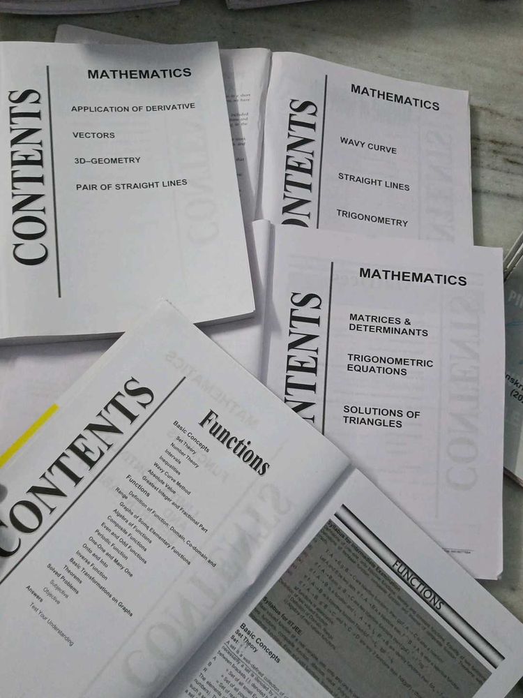 FIITJEE THEORY PACK IITJEE SET OF 4