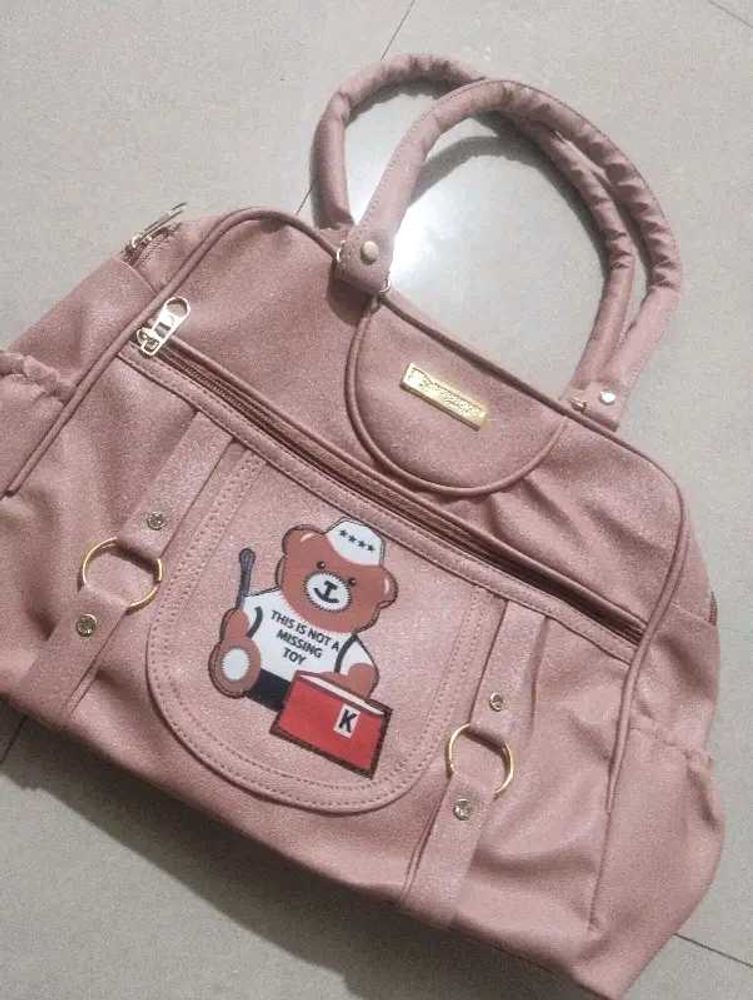 Cute Teddy Bear Hobo Bag