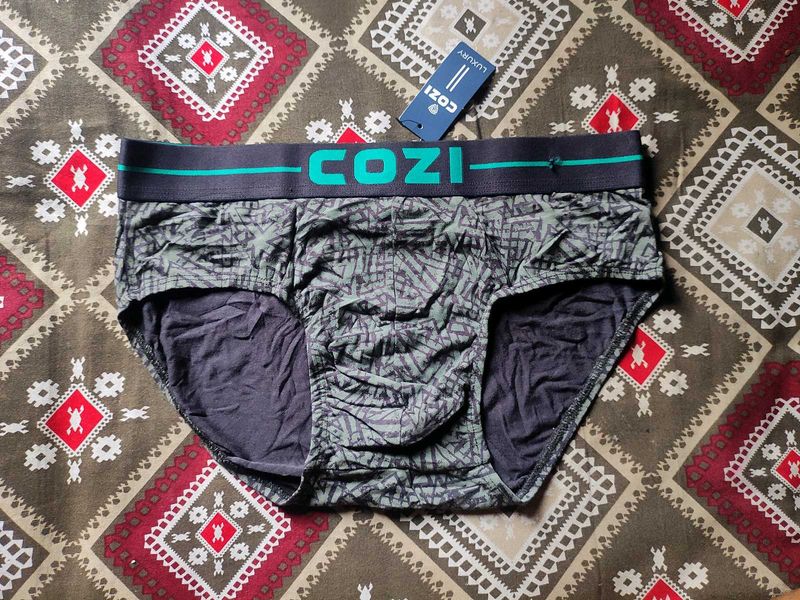 LUX COZI Grey Men's Briefs