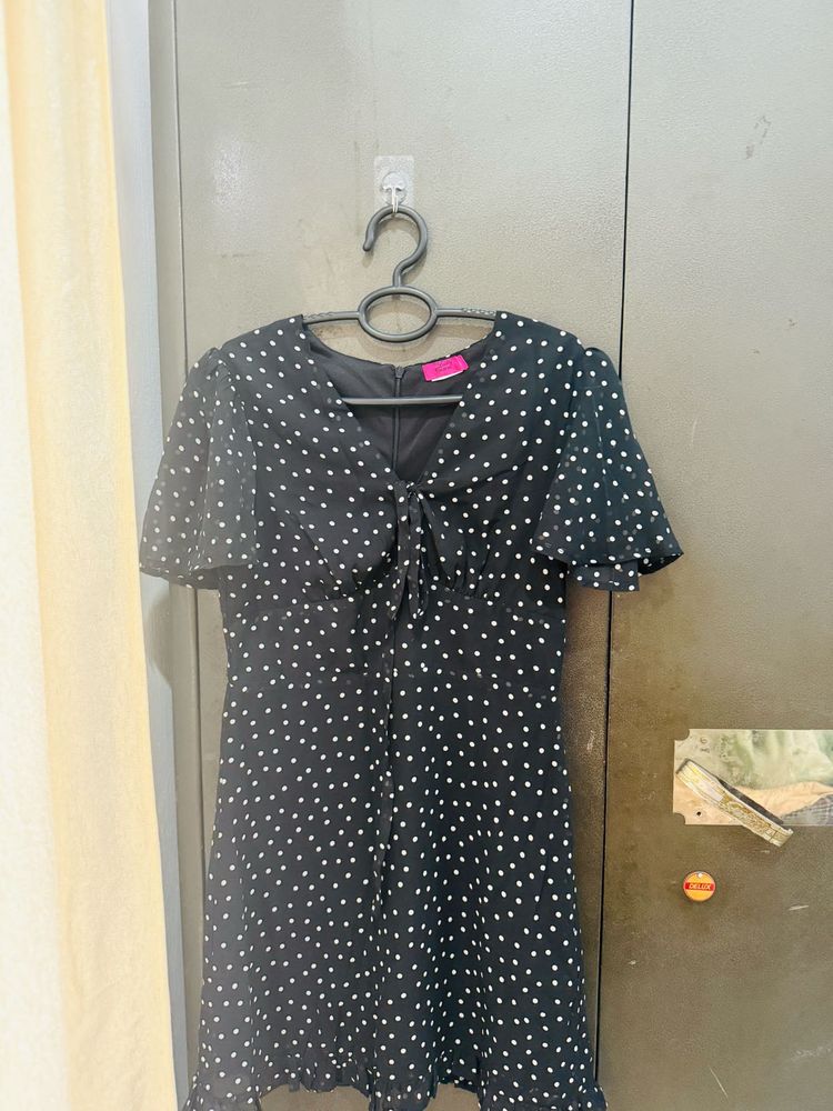 Polka Dot Mini Dress