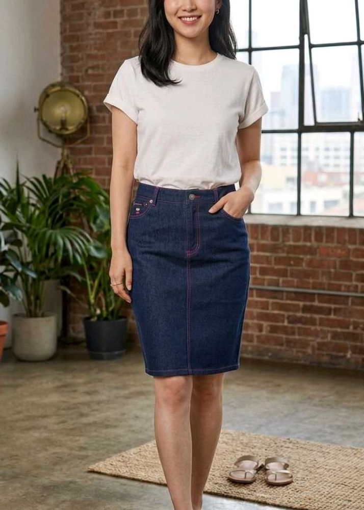 Betsey Johnson Denim Mini Skirt