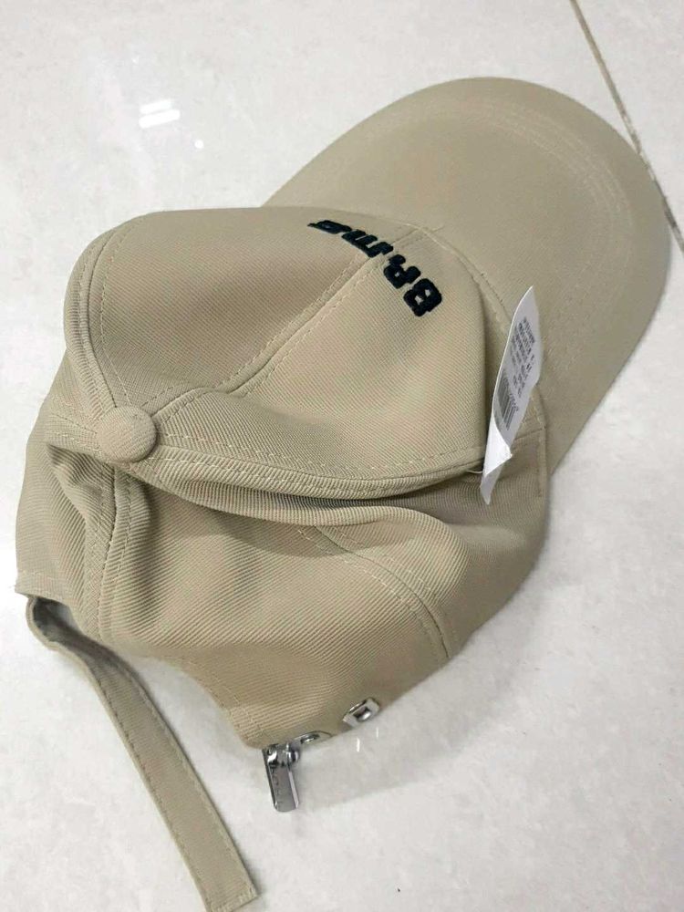 Beige Baseball Cap