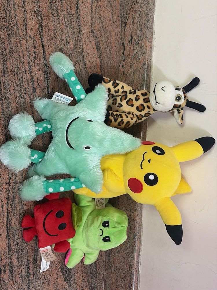 Assorted Plush Toys Collection
