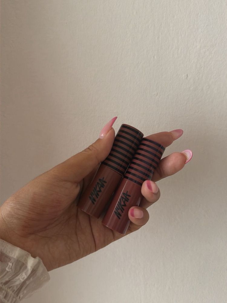 Nykaa Matte Lipsticks (2 pcs)