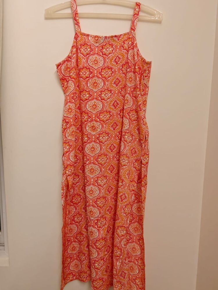 House Of Pataudi Pink &amp; Red Kurta