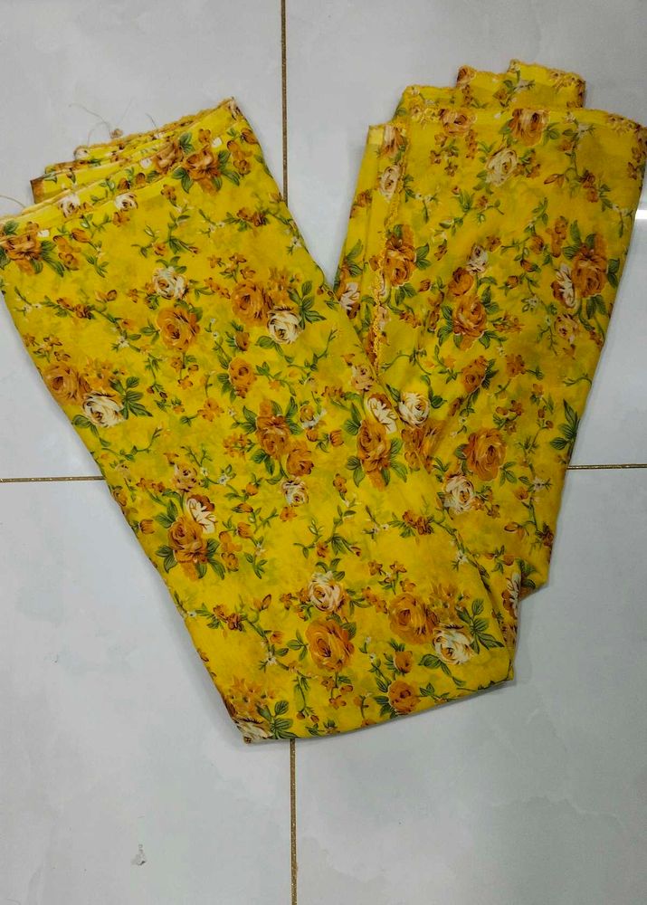 Yellow sareee