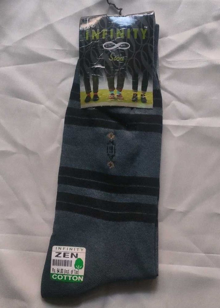 Infinity Zen Striped Socks