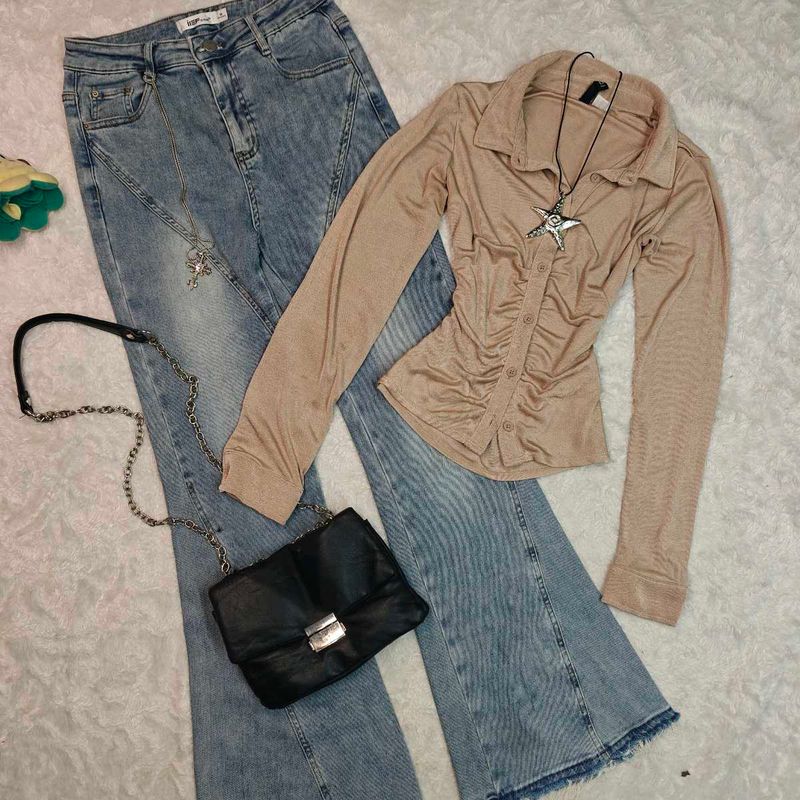 H&amp;M y2K office top