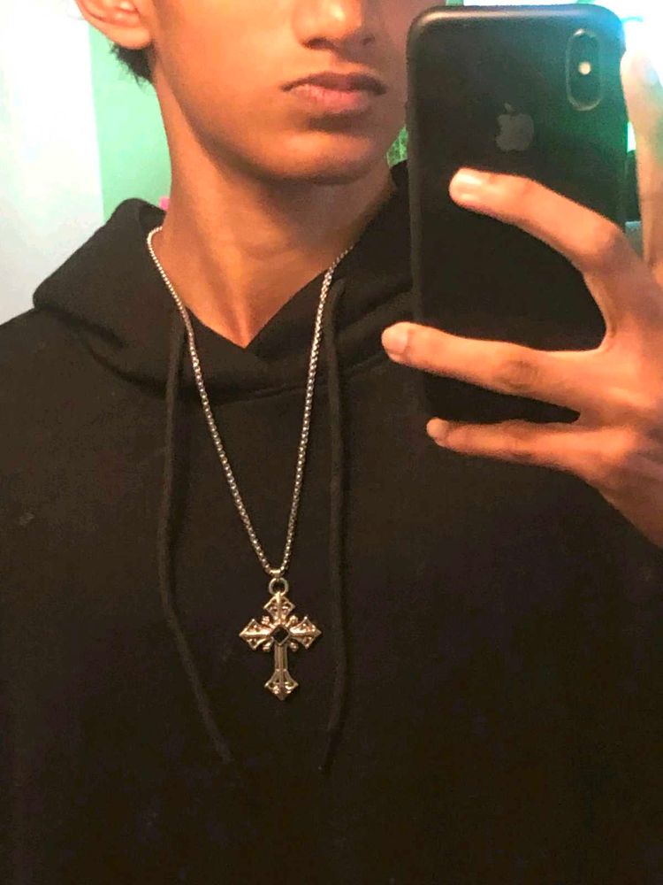 COOL CROSS NECKLACE