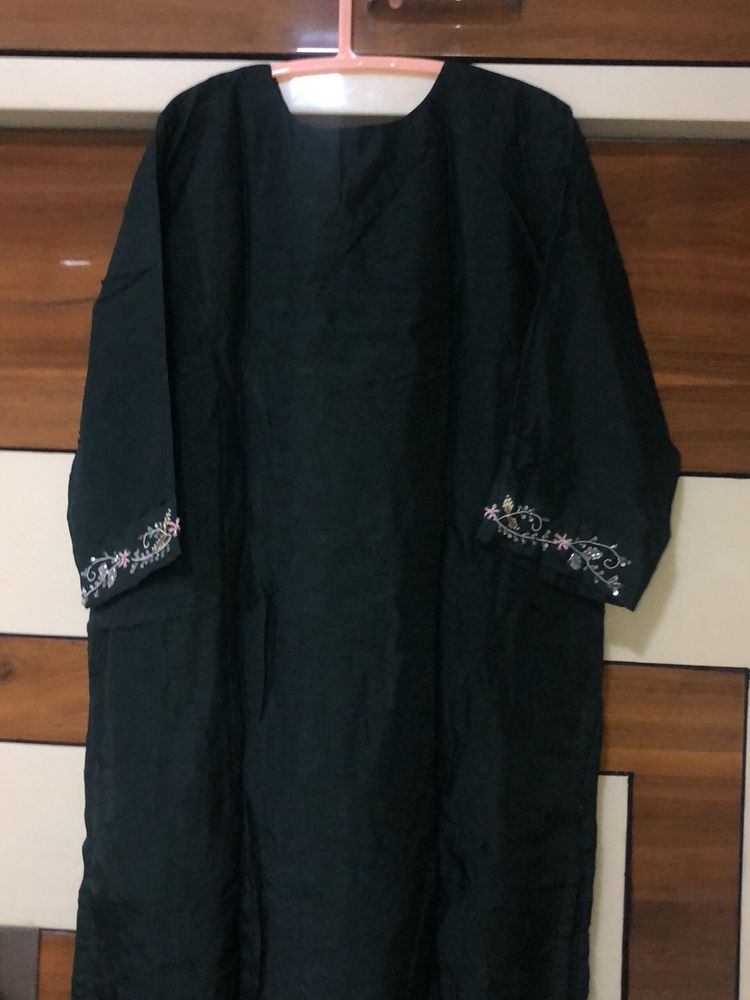 Muslin Silk Partyware Suit