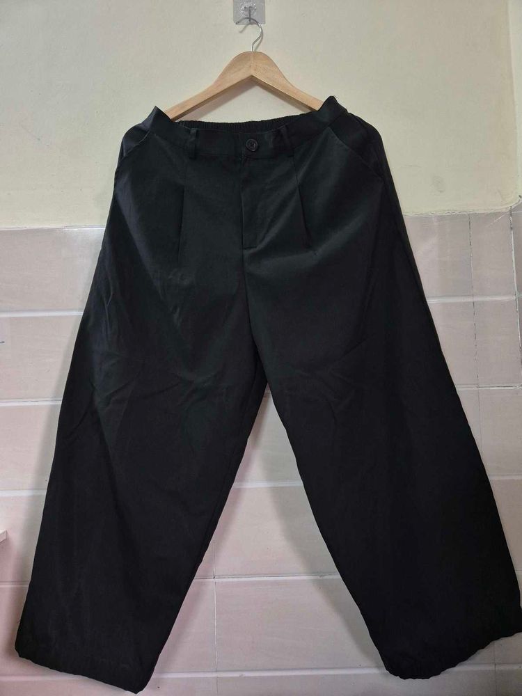 Stylish Black Wide Leg Pants