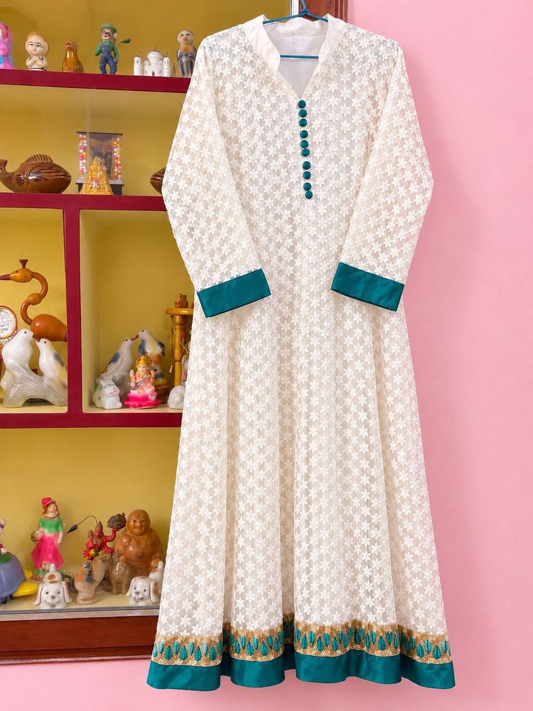Heavy Woollen White Kurta