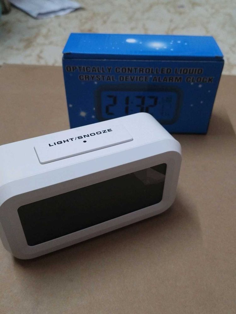 Optically Controlled Alarm Clock