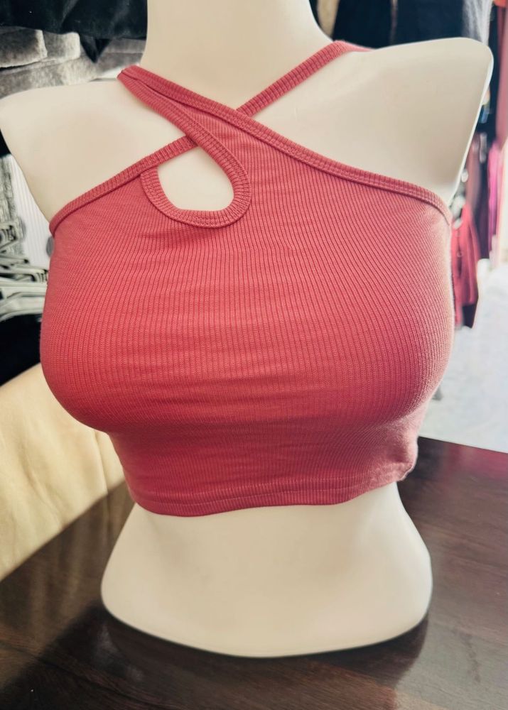 Cute Crisscross Crop Top