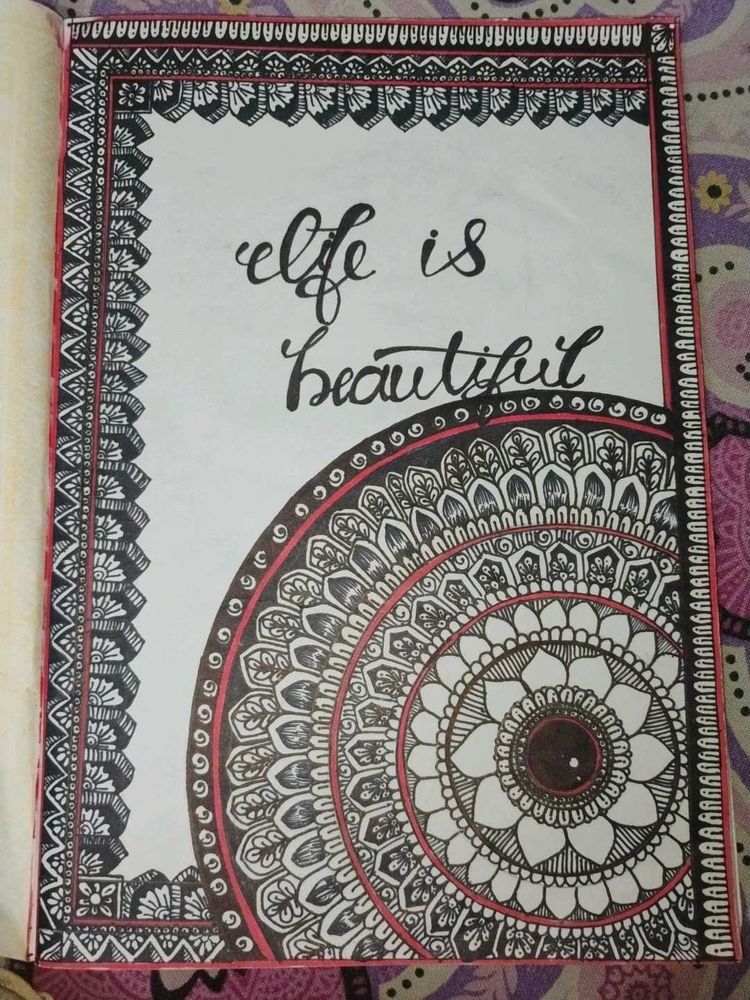 Hand-Drawn Mandala Art