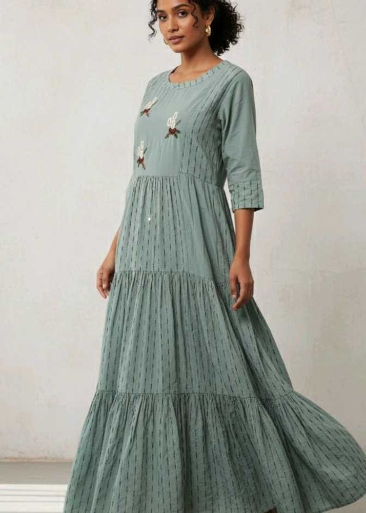 Pure Cotton Gaun