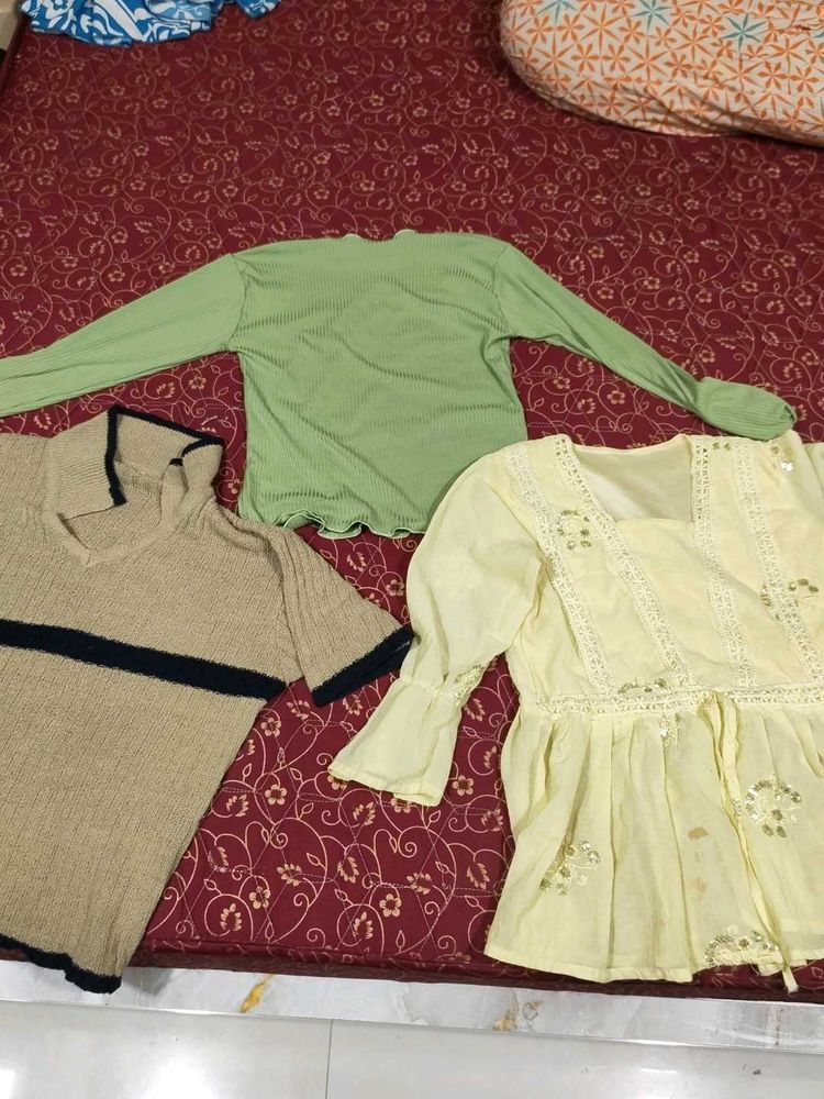 Bundle of 3 Women's Tops(college wear)