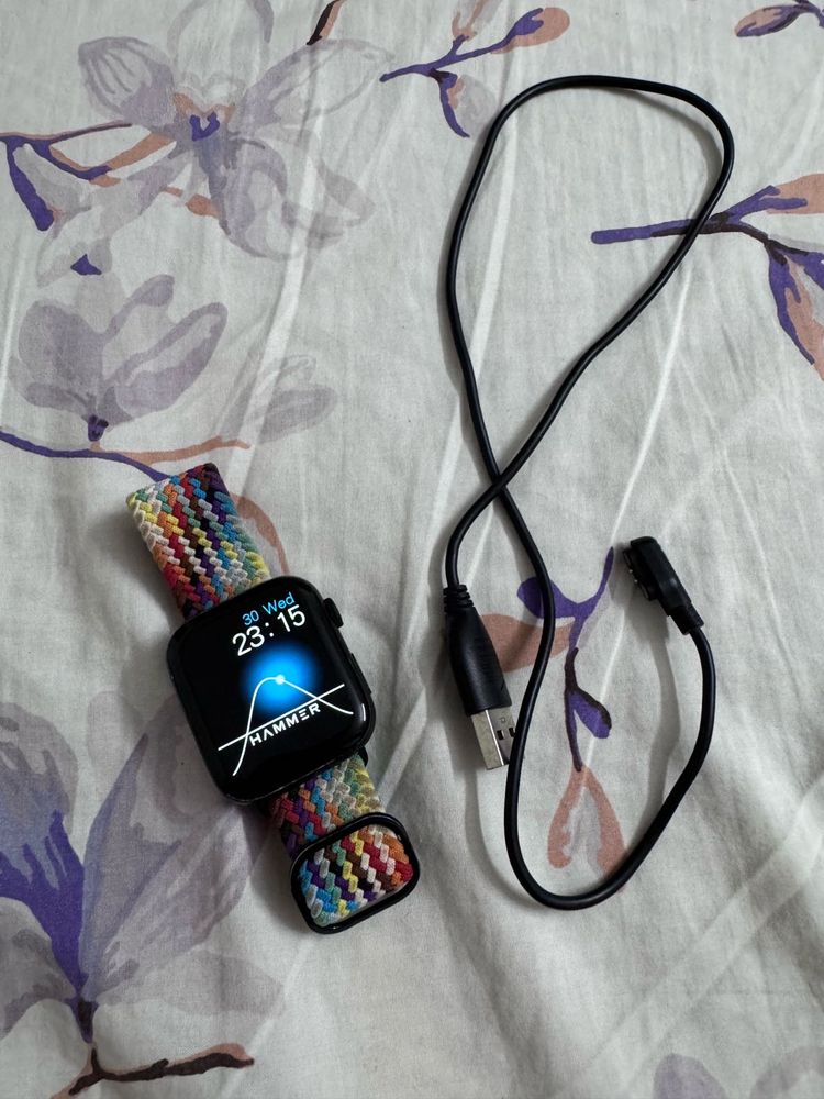 Hammer Ace 3 Smart Watch With Extra Belt
