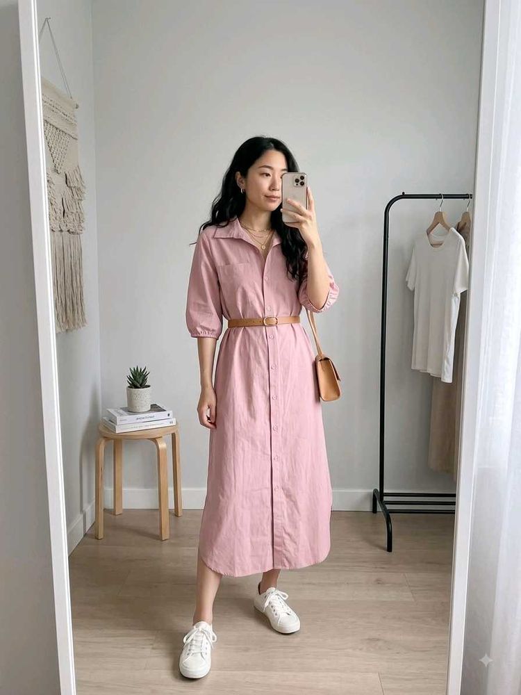 Shirt dress