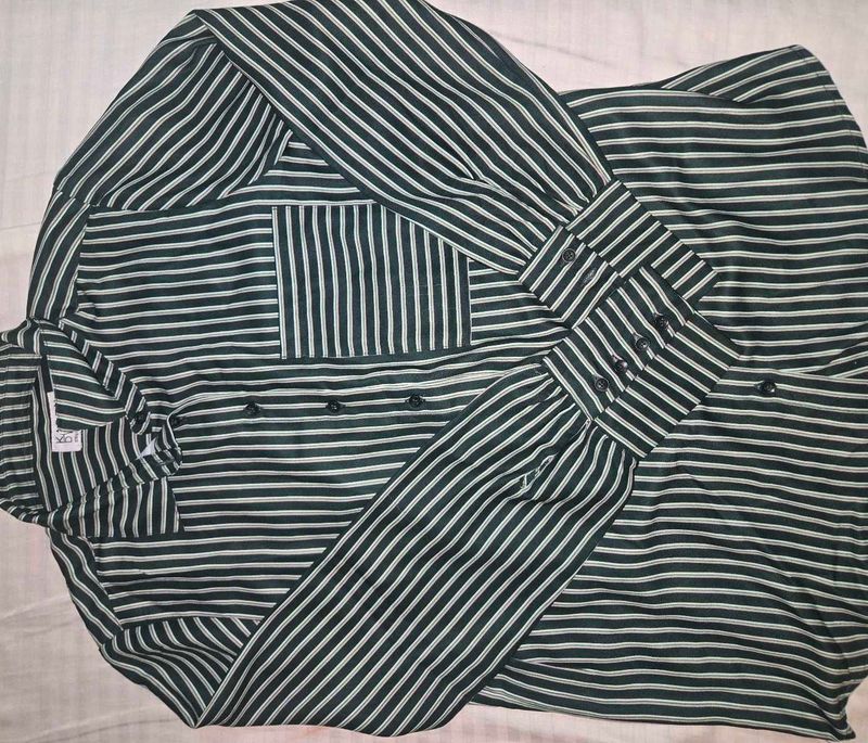 Karen Millen Striped Button-Down Shirt